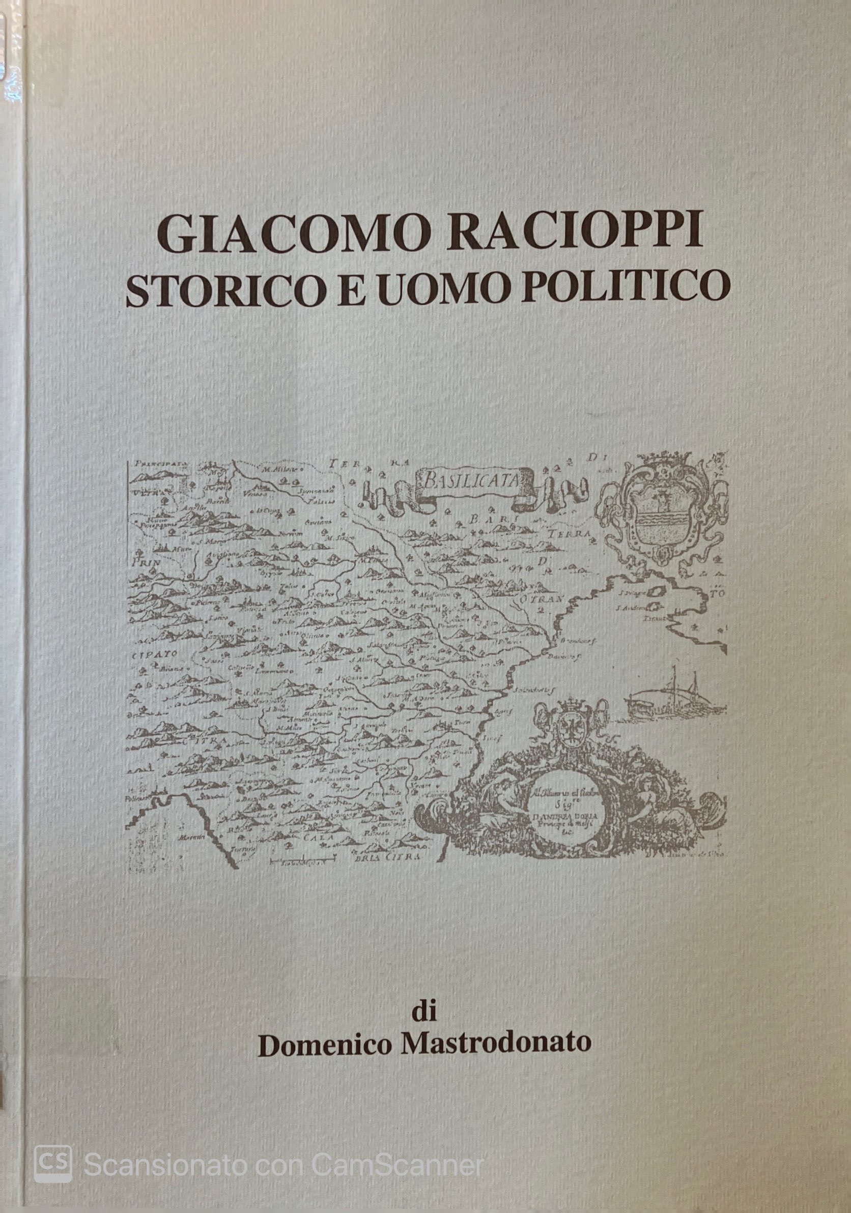 GIACOMO RACIOPPI STORICO E UOMO POLITICO
